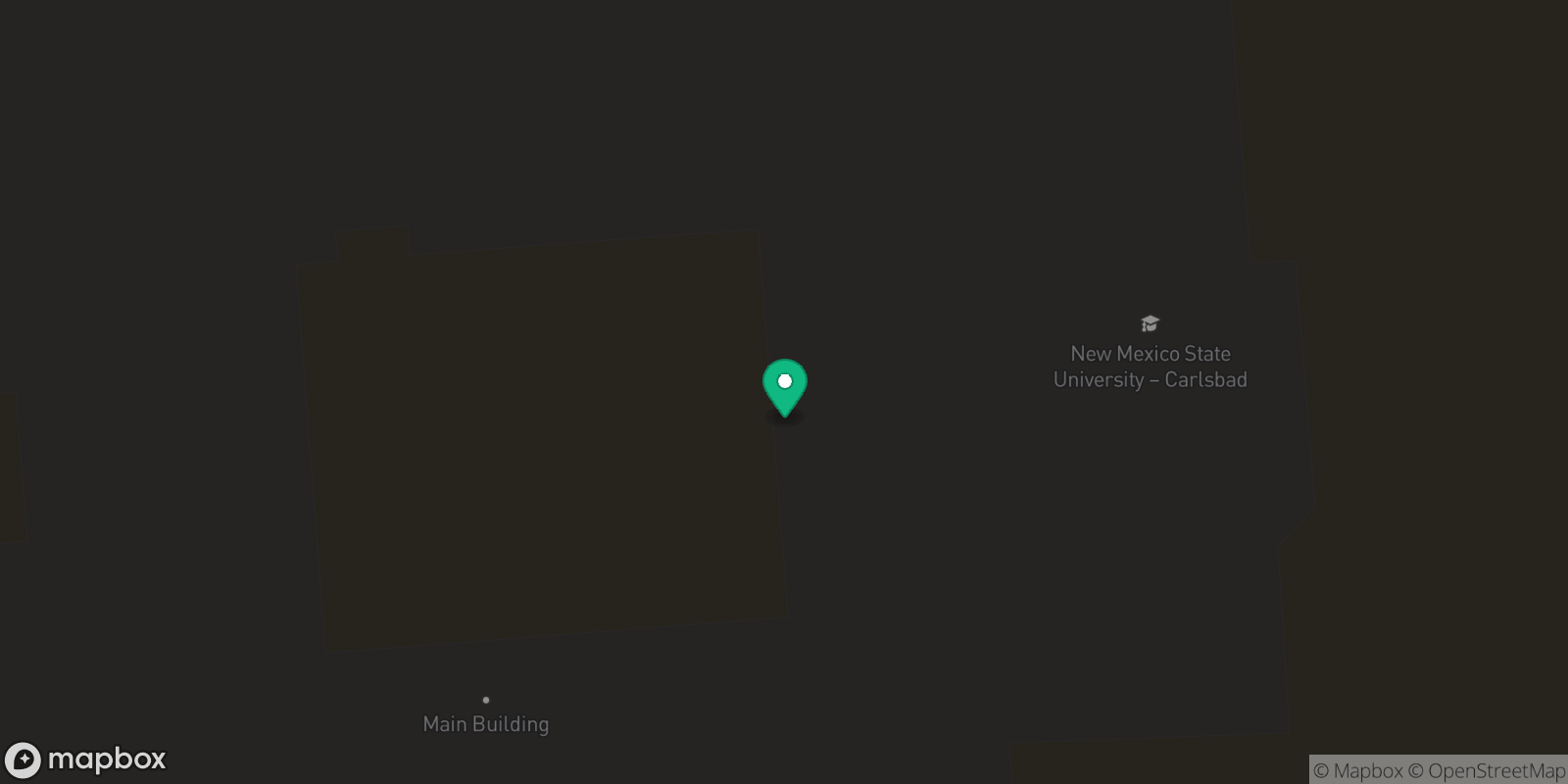 Map showing 1 destinations