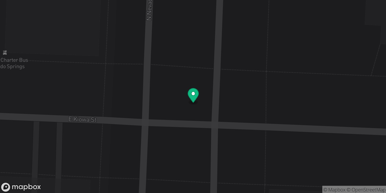 Map showing 1 destinations