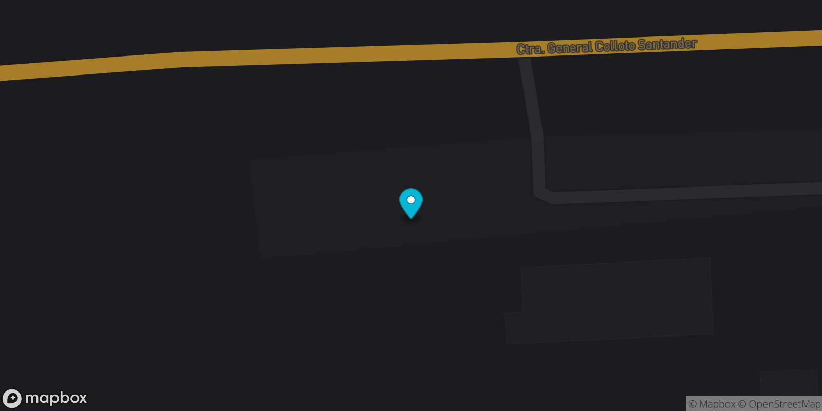 Map showing 1 destinations