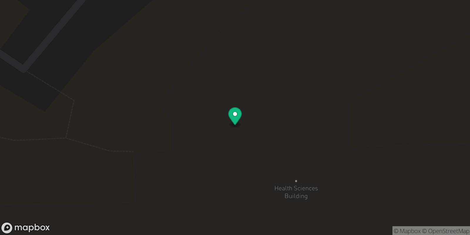 Map showing 1 destinations
