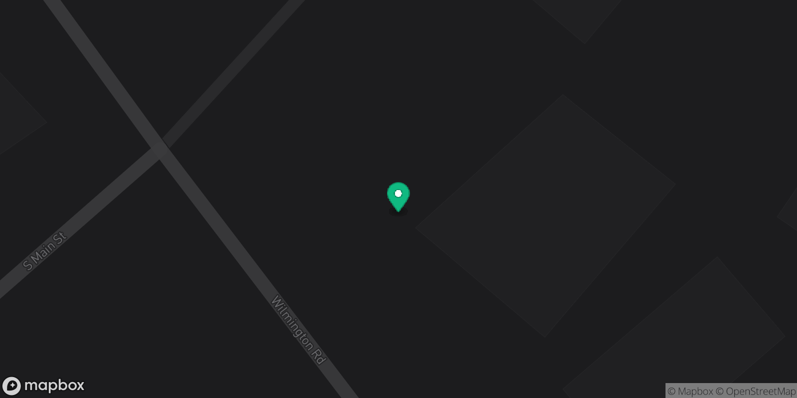 Map showing 1 destinations