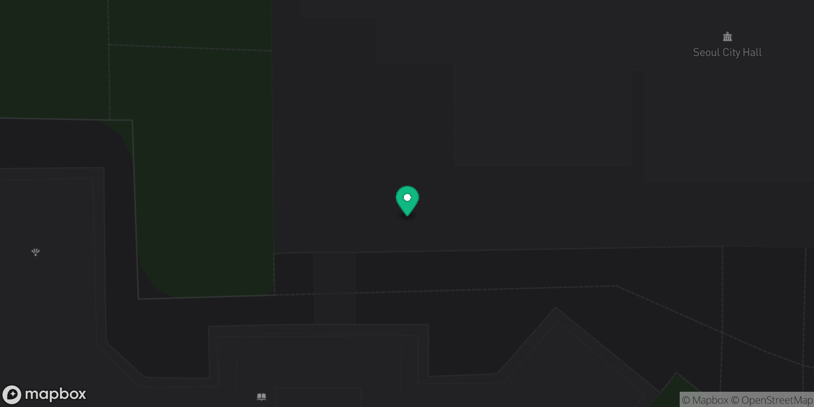 Map showing 1 destinations