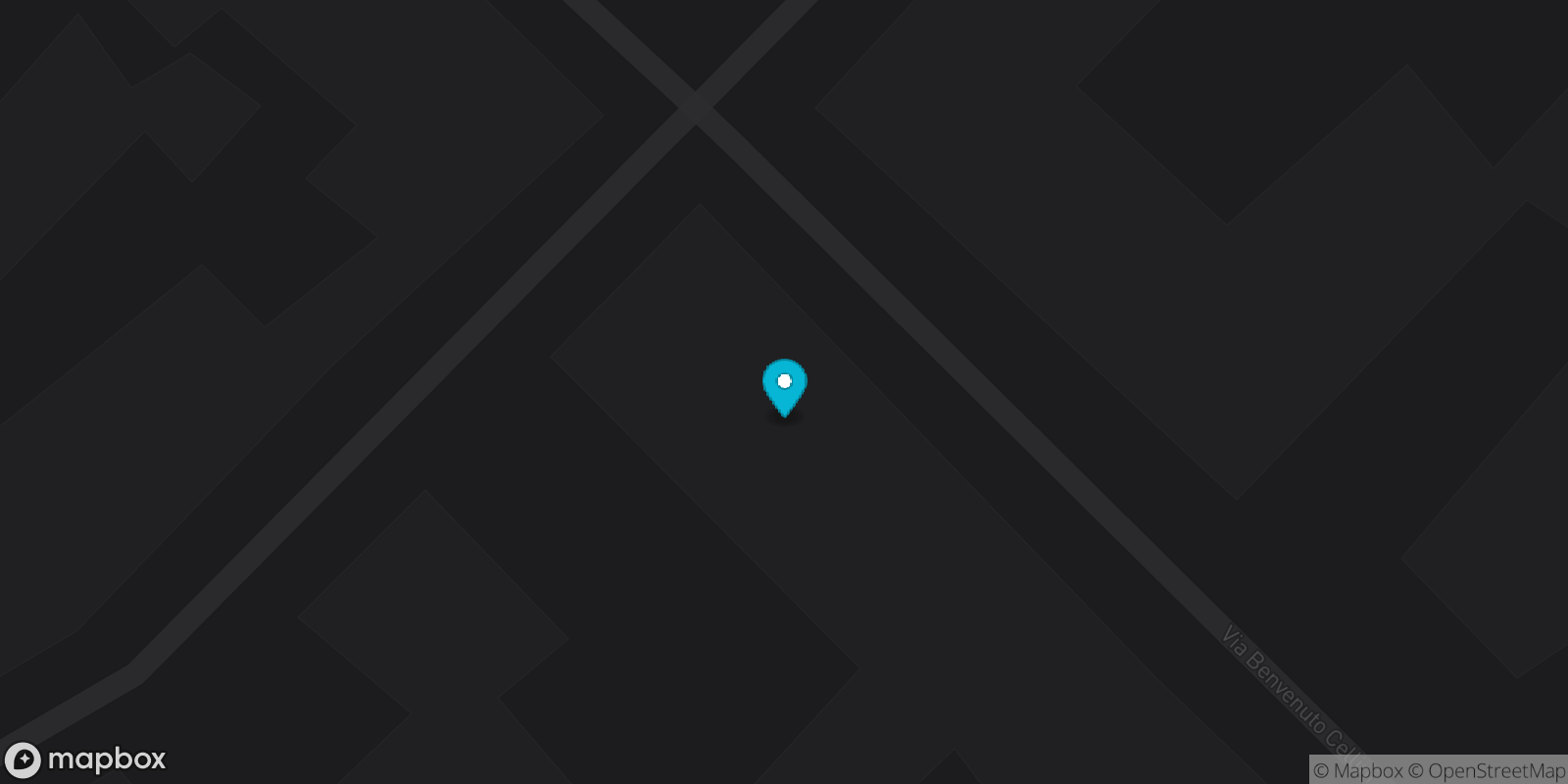 Map showing 1 destinations