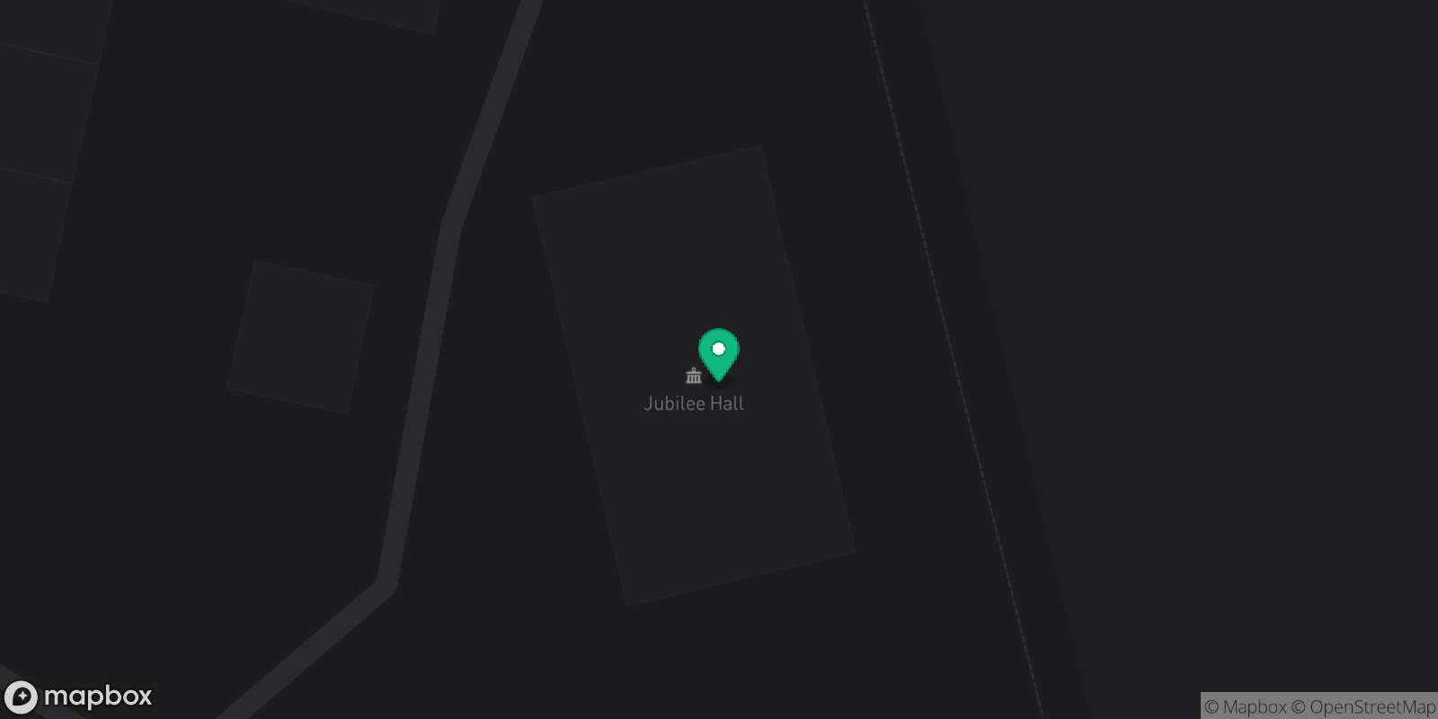 Map showing 1 destinations