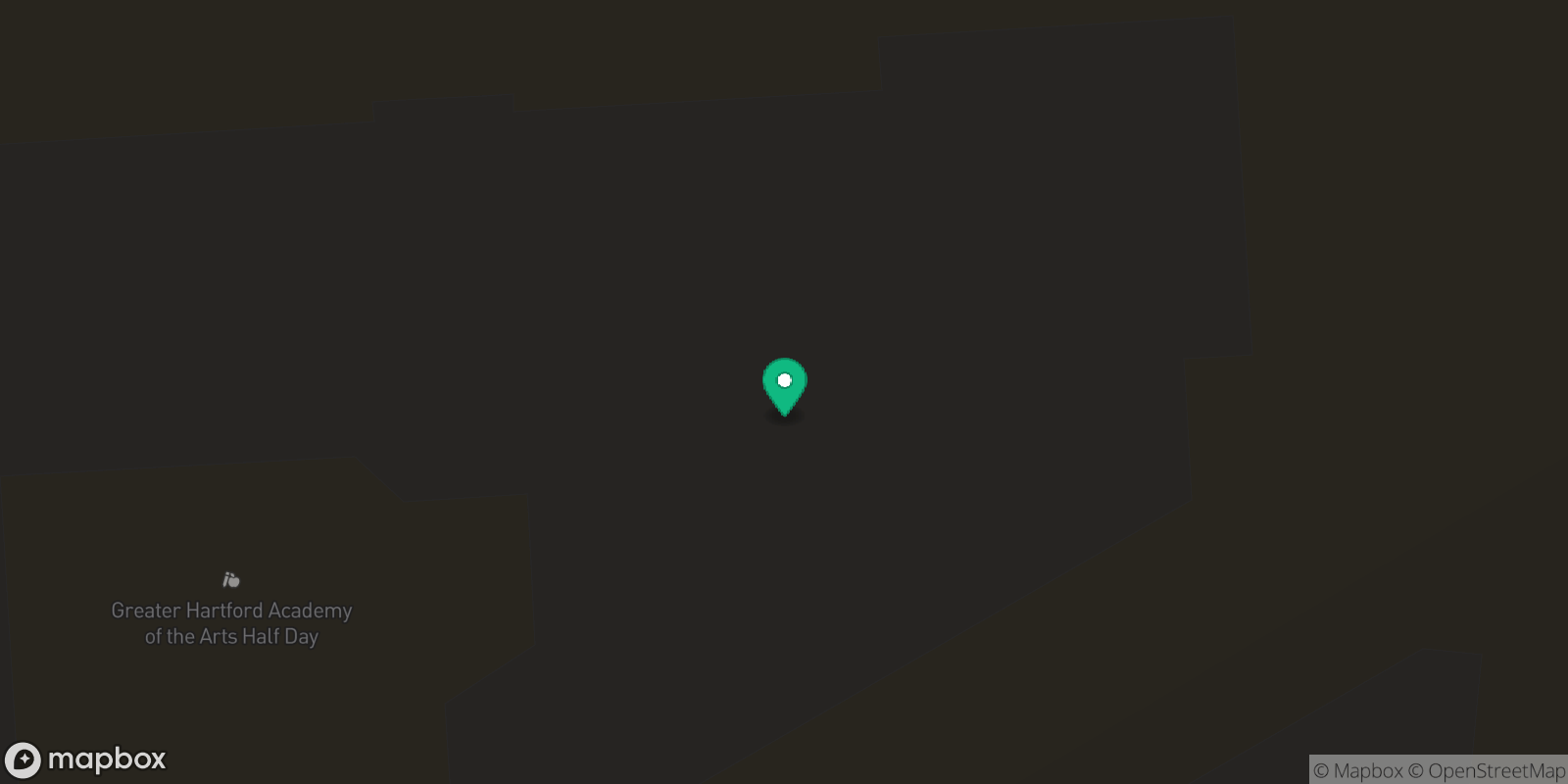 Map showing 1 destinations