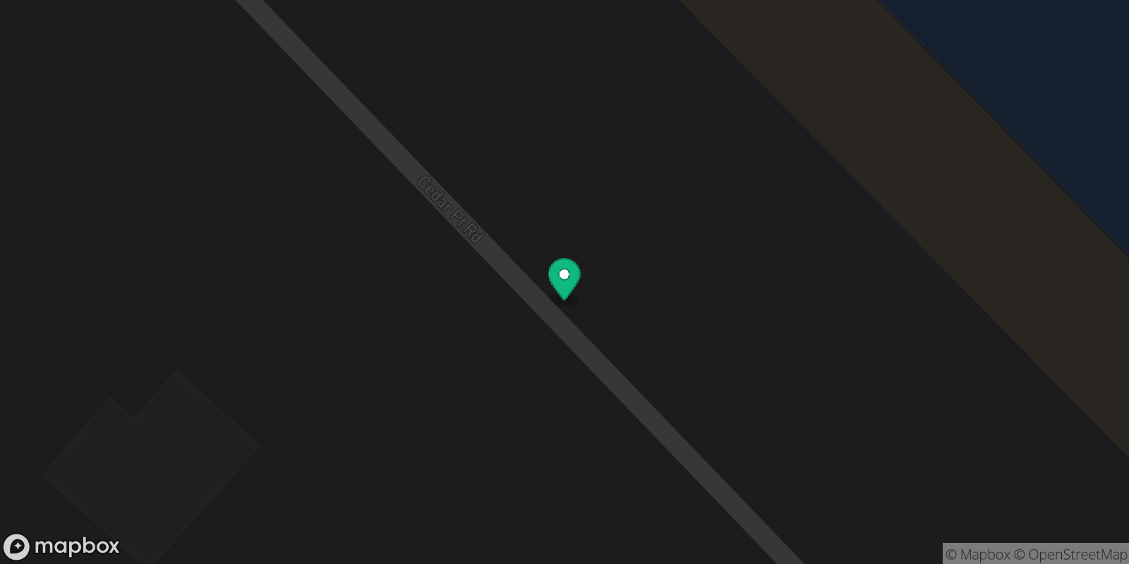 Map showing 1 destinations