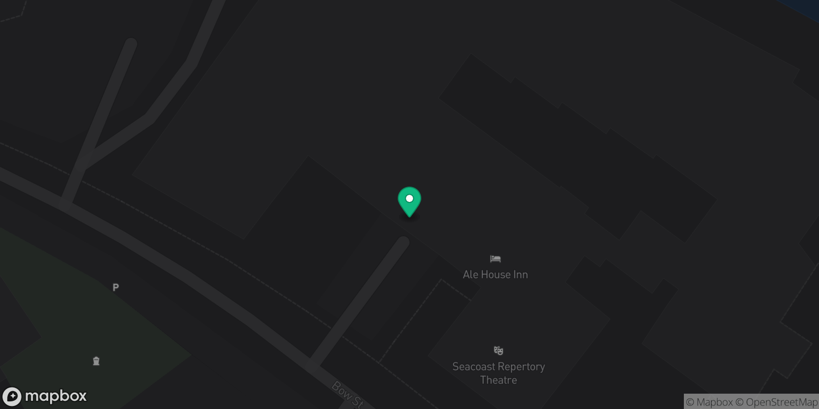 Map showing 1 destinations