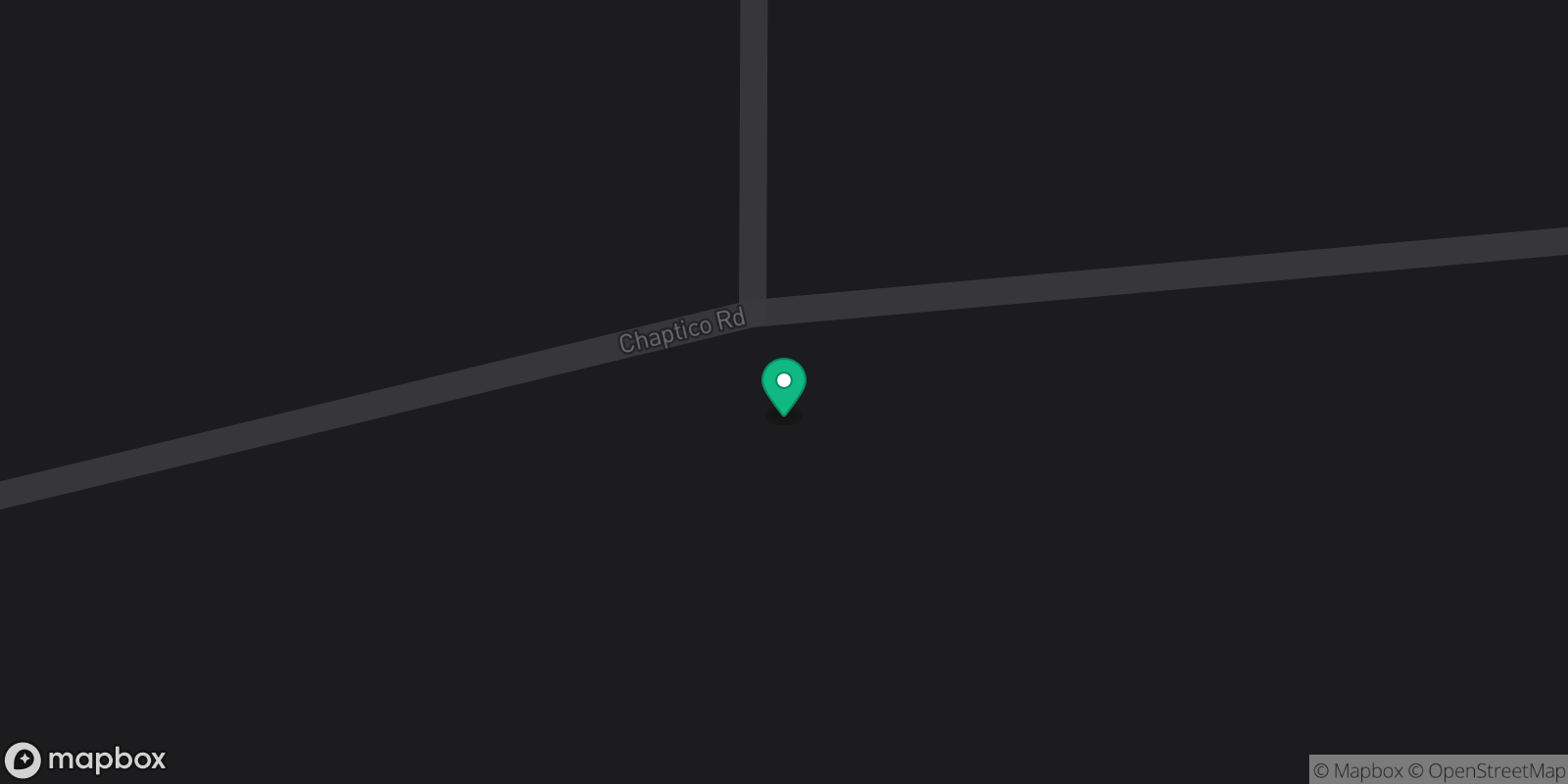 Map showing 1 destinations