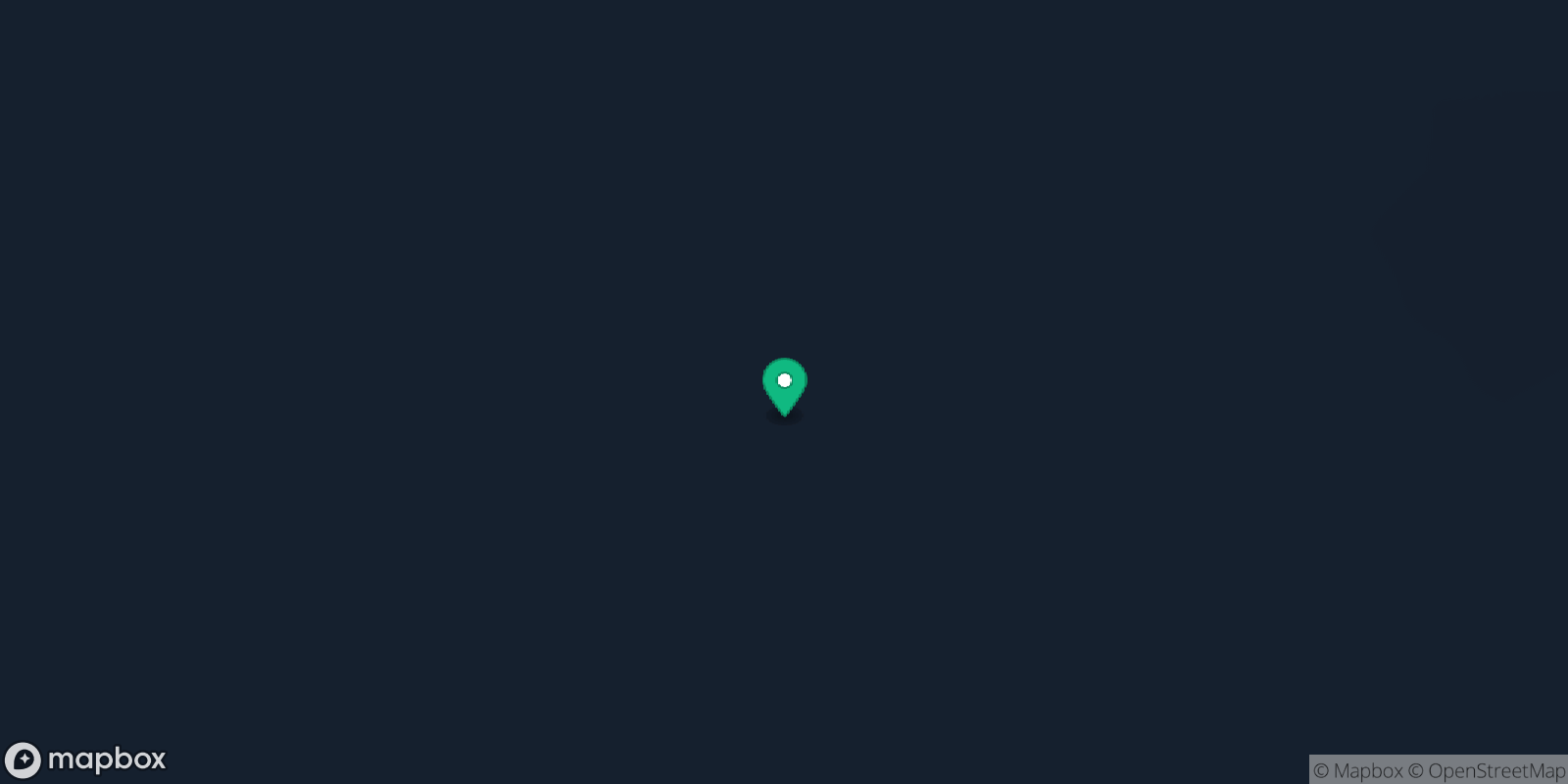 Map showing 1 destinations