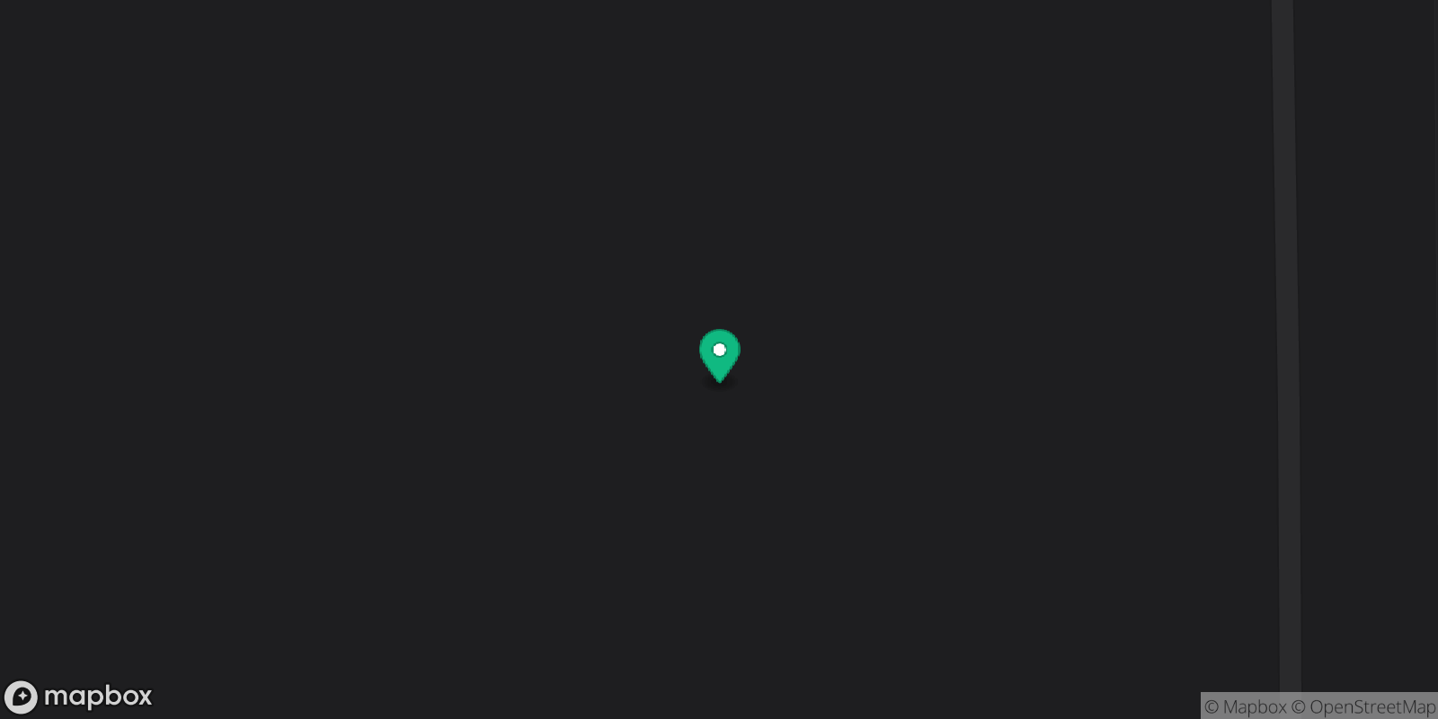 Map showing 1 destinations