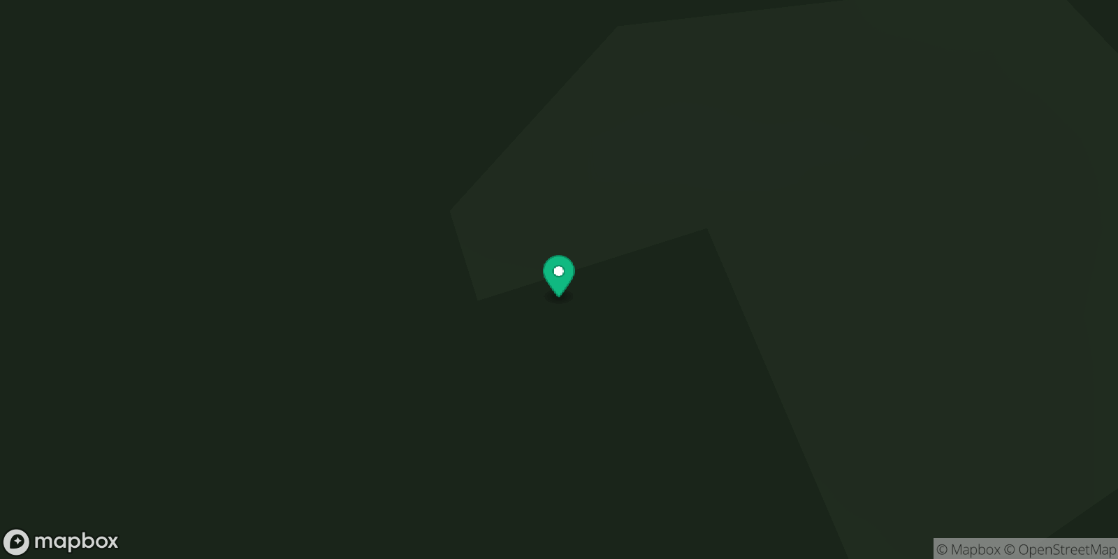 Map showing 1 destinations