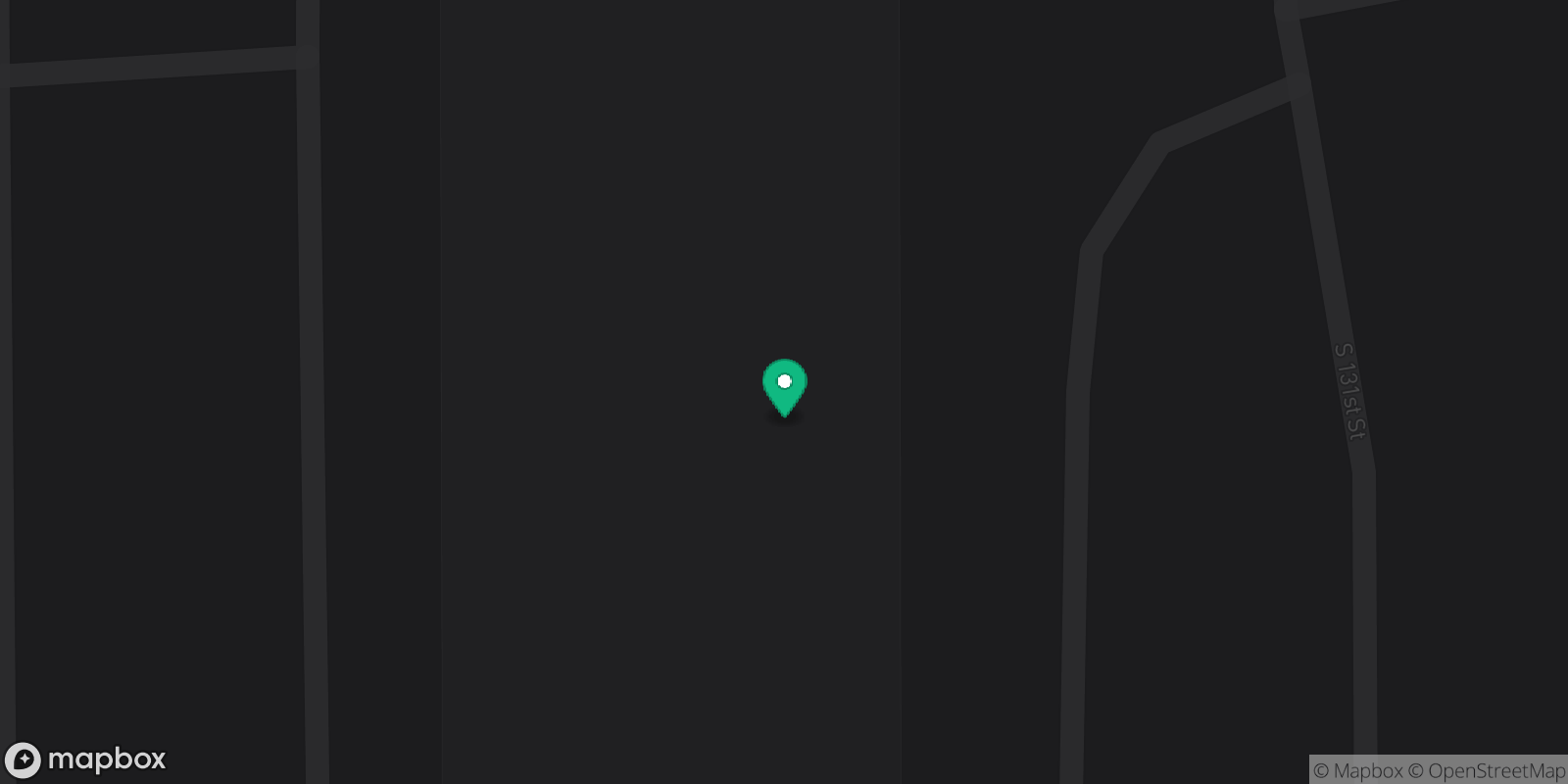 Map showing 1 destinations