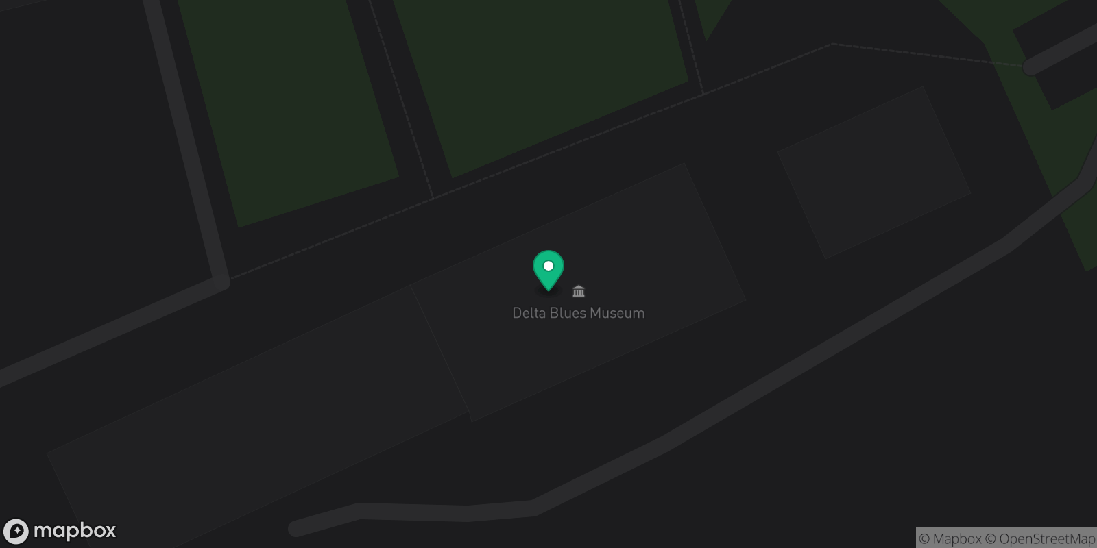 Map showing 1 destinations