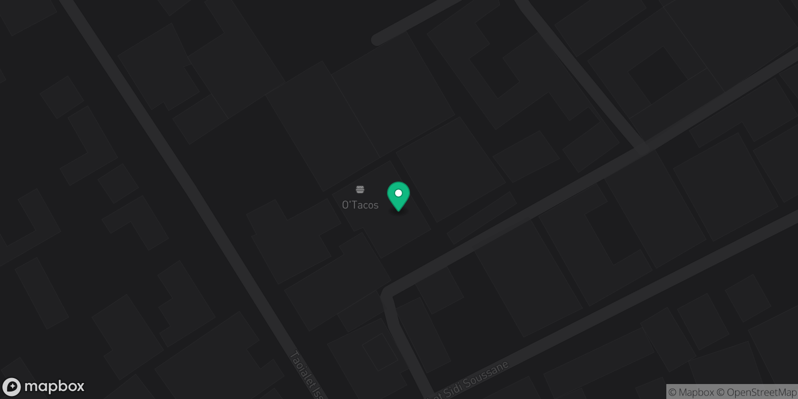 Map showing 1 destinations