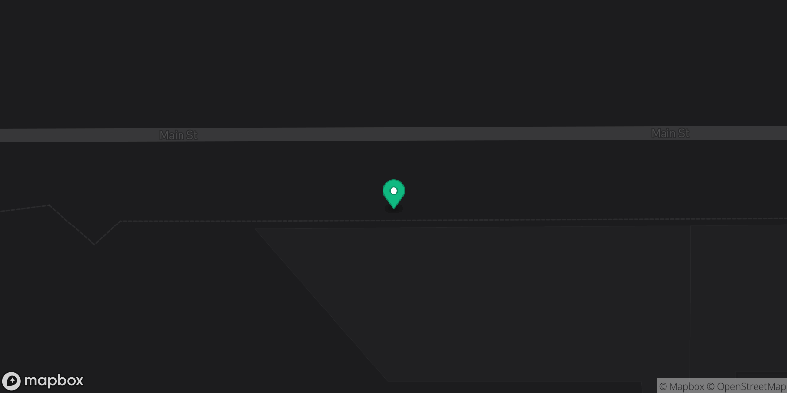 Map showing 1 destinations