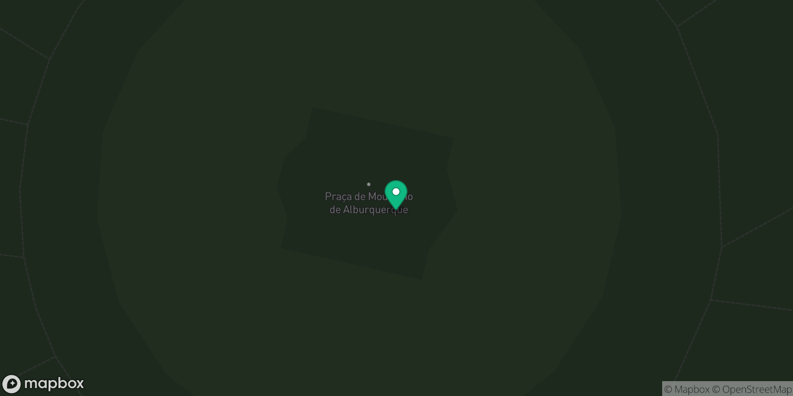 Map showing 1 destinations
