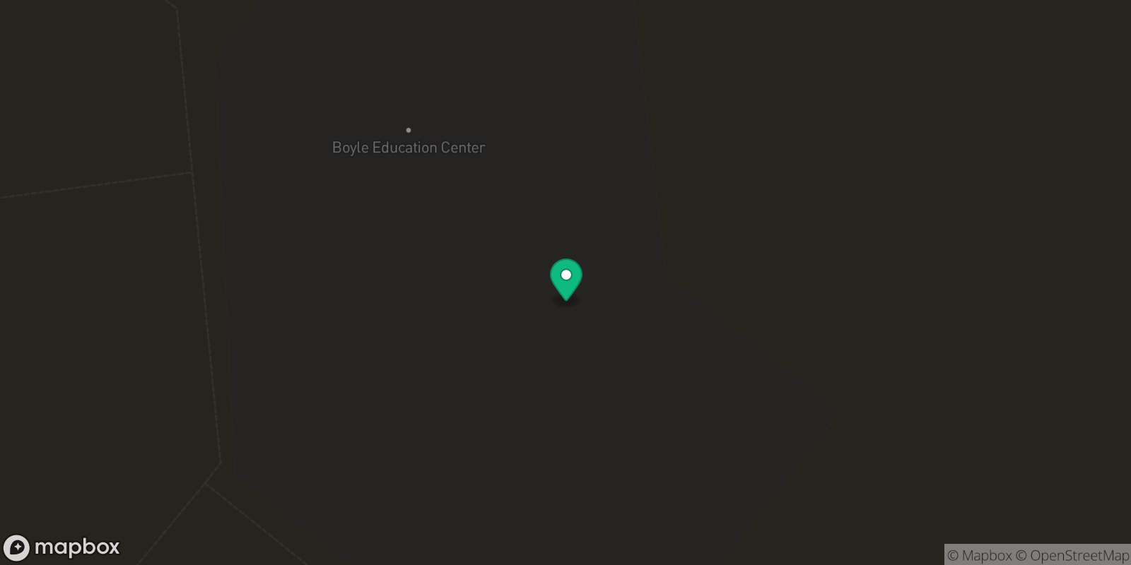 Map showing 1 destinations