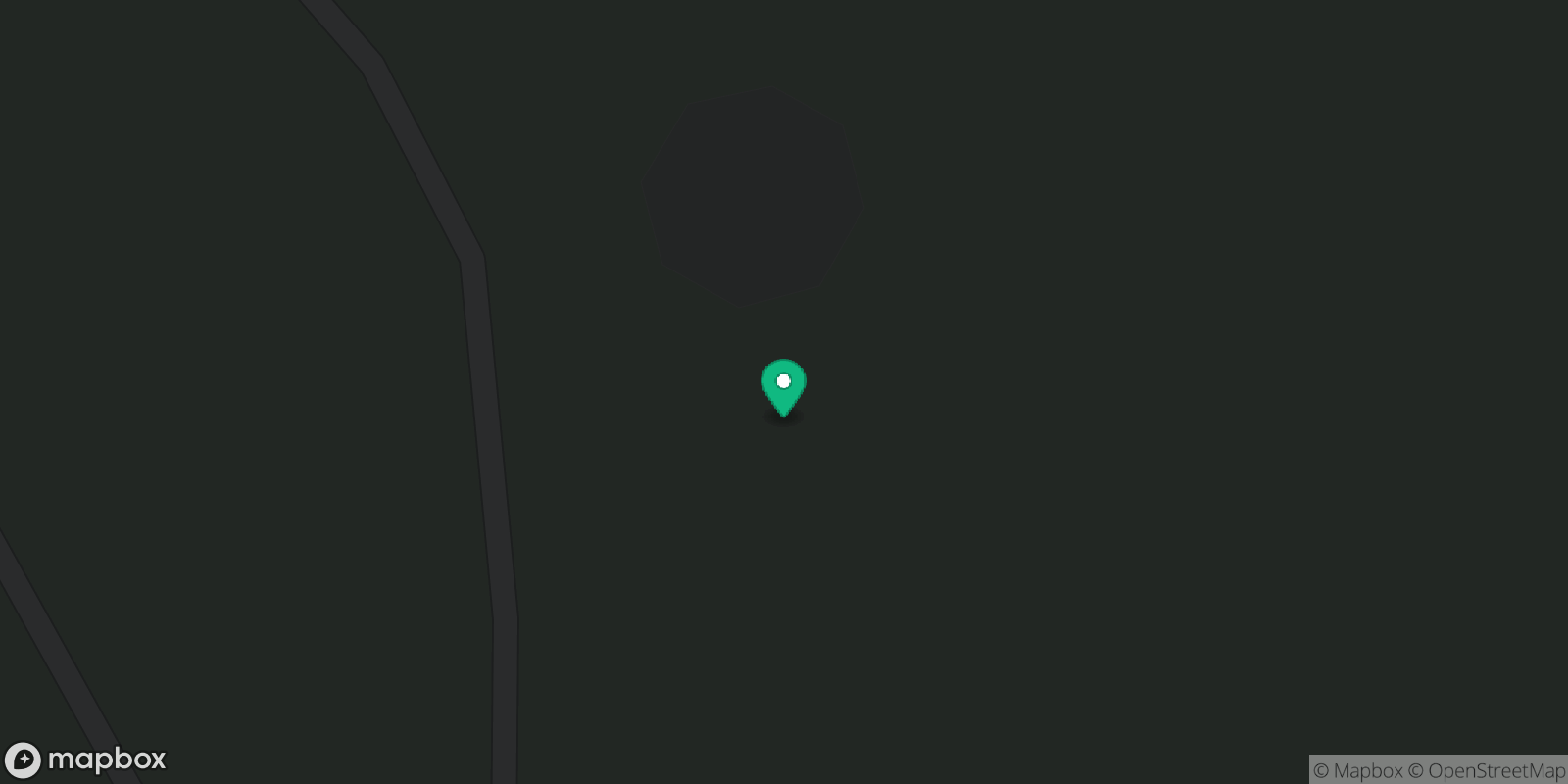 Map showing 1 destinations