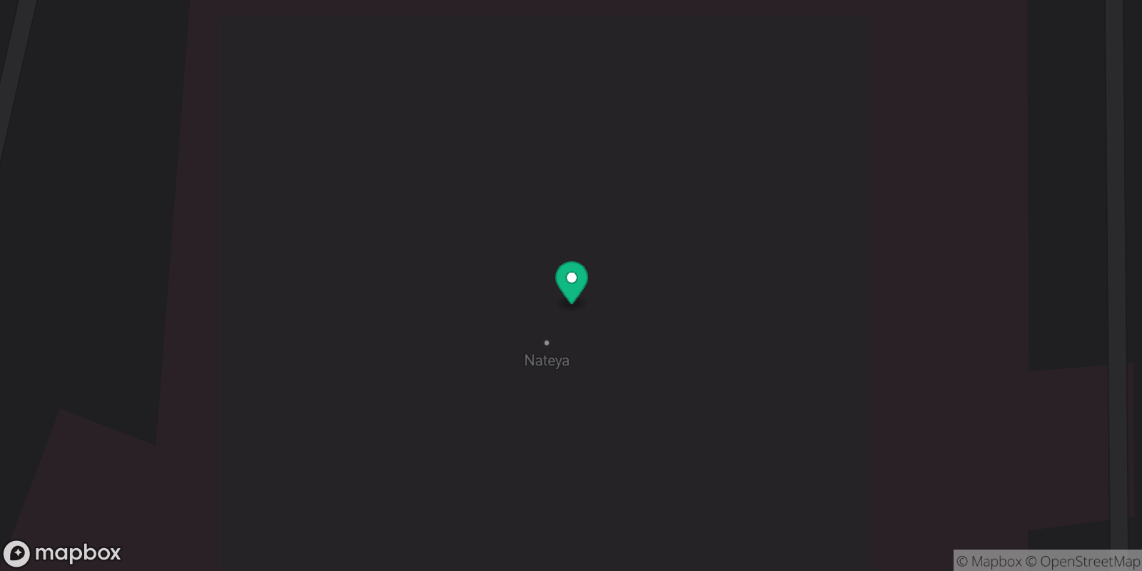 Map showing 1 destinations