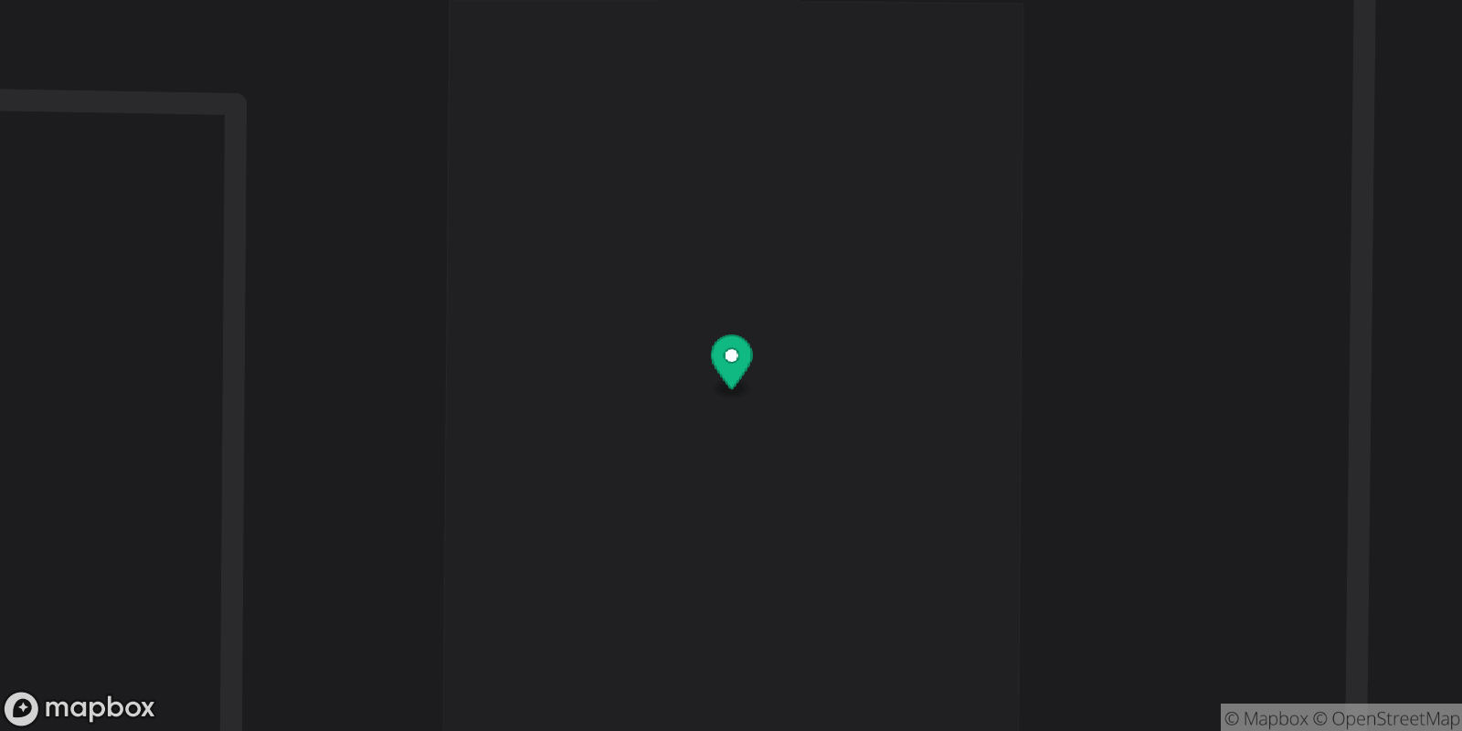 Map showing 1 destinations