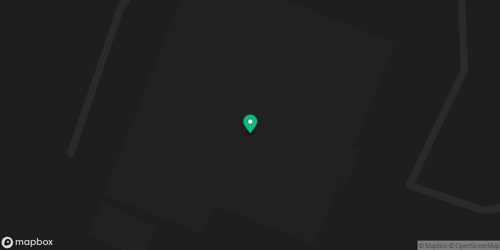 Map showing 1 destinations