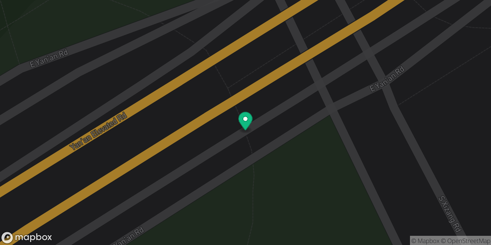 Map showing 1 destinations