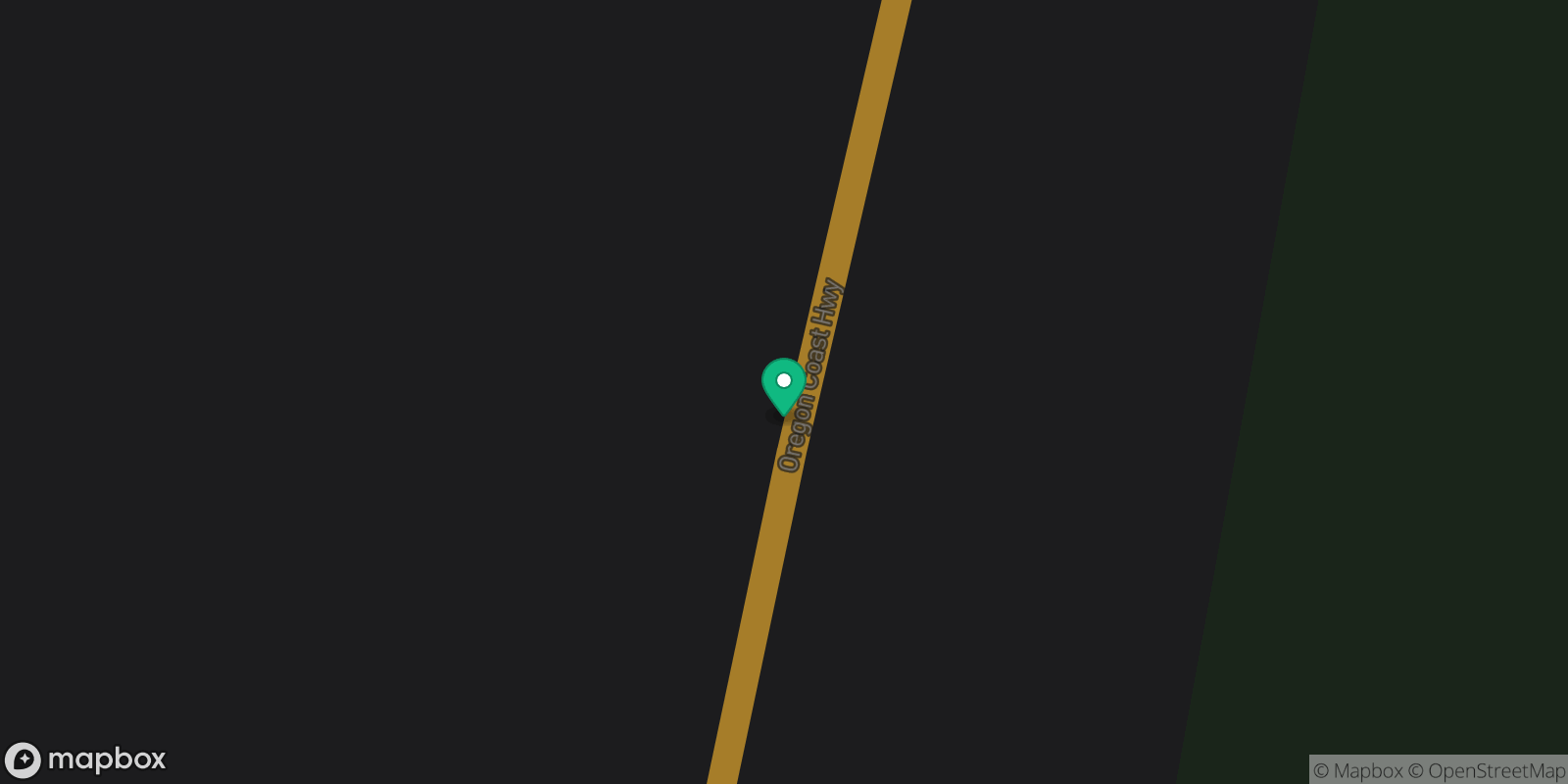 Map showing 1 destinations
