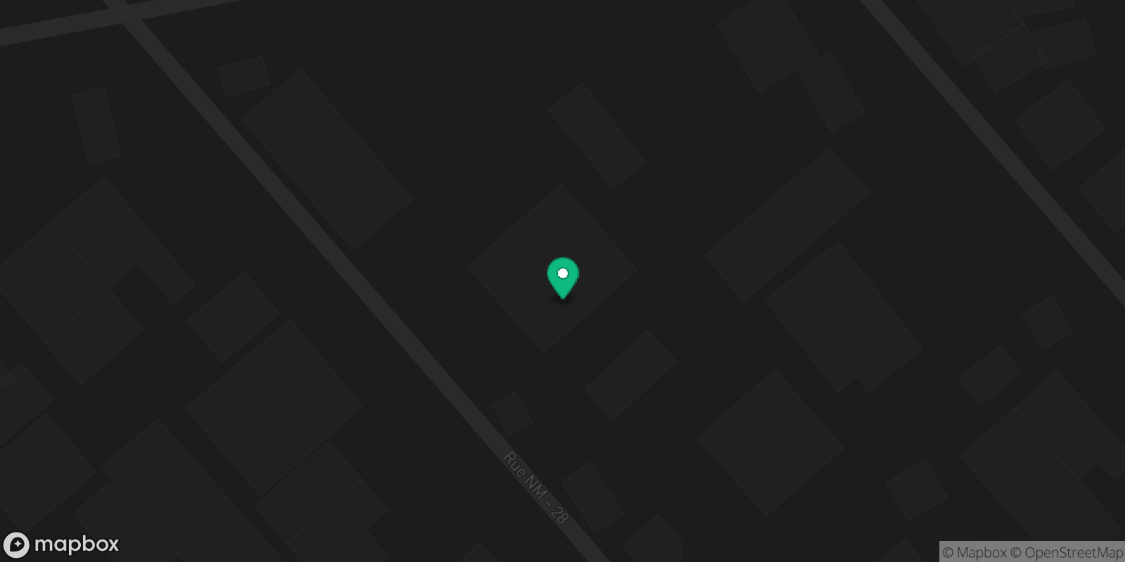 Map showing 1 destinations