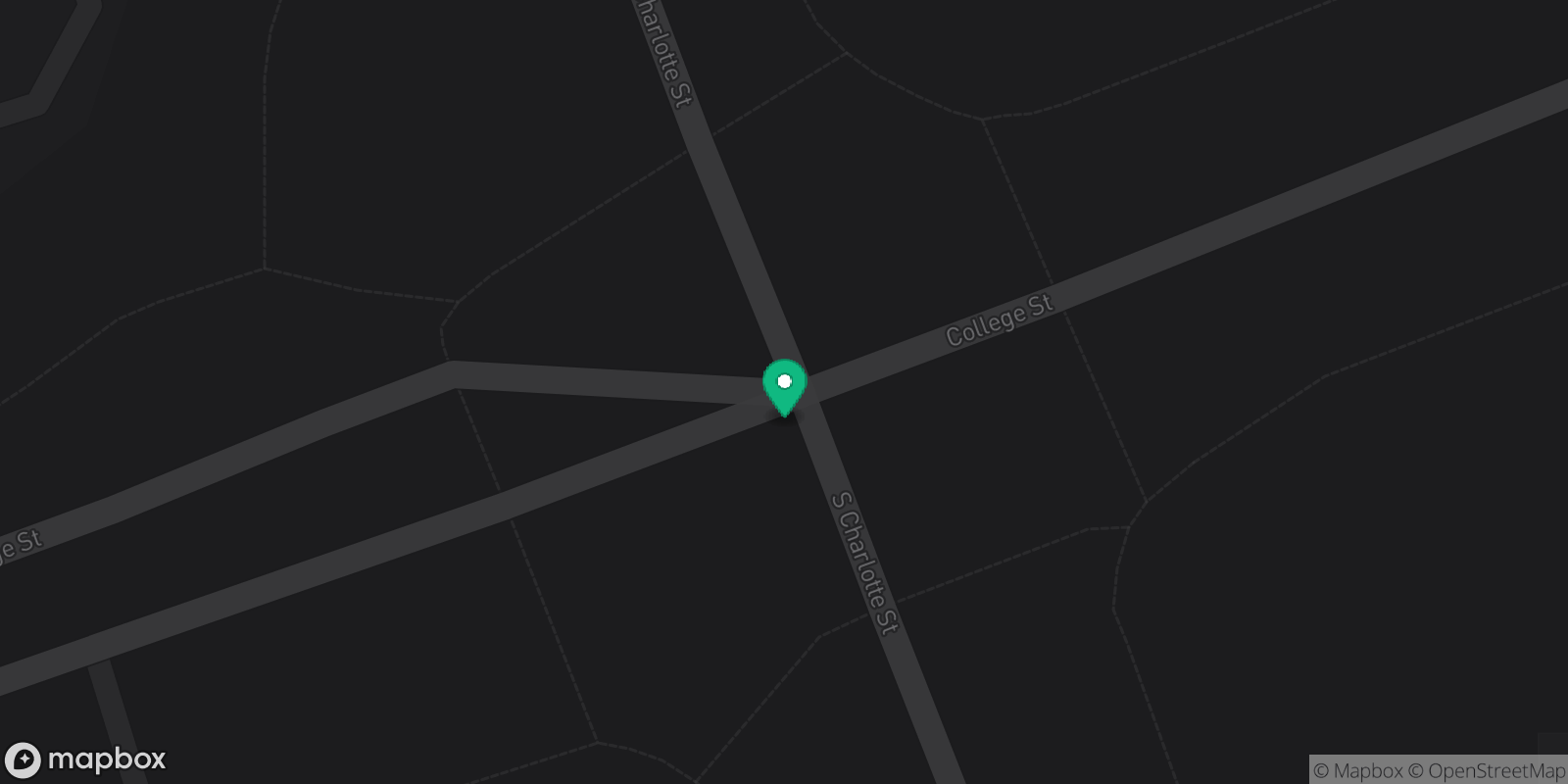 Map showing 1 destinations