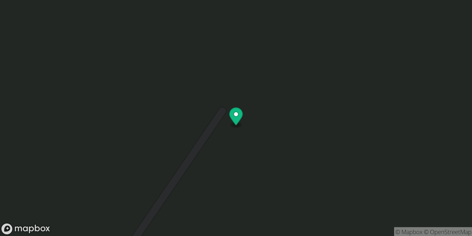 Map showing 1 destinations