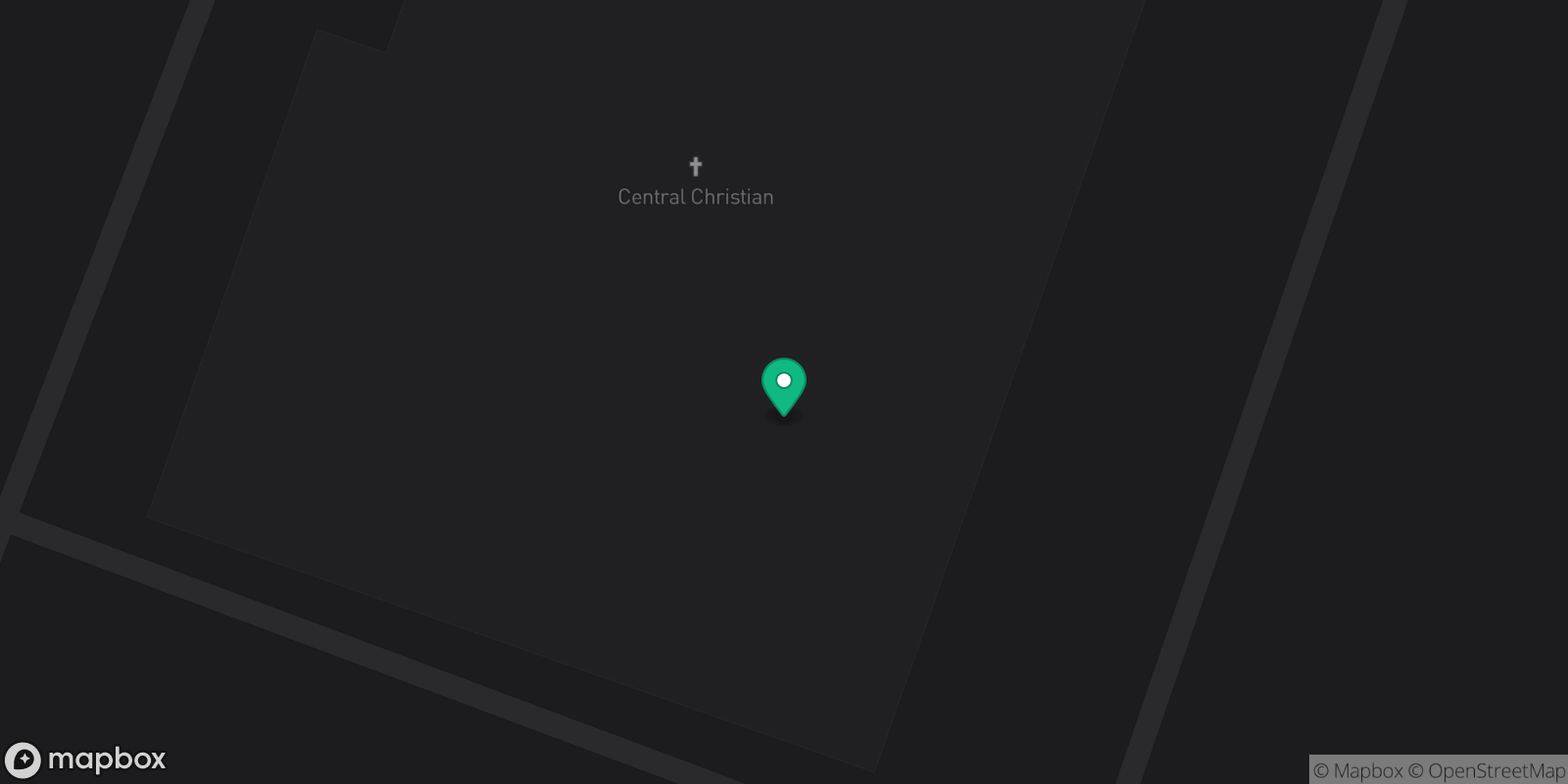Map showing 1 destinations