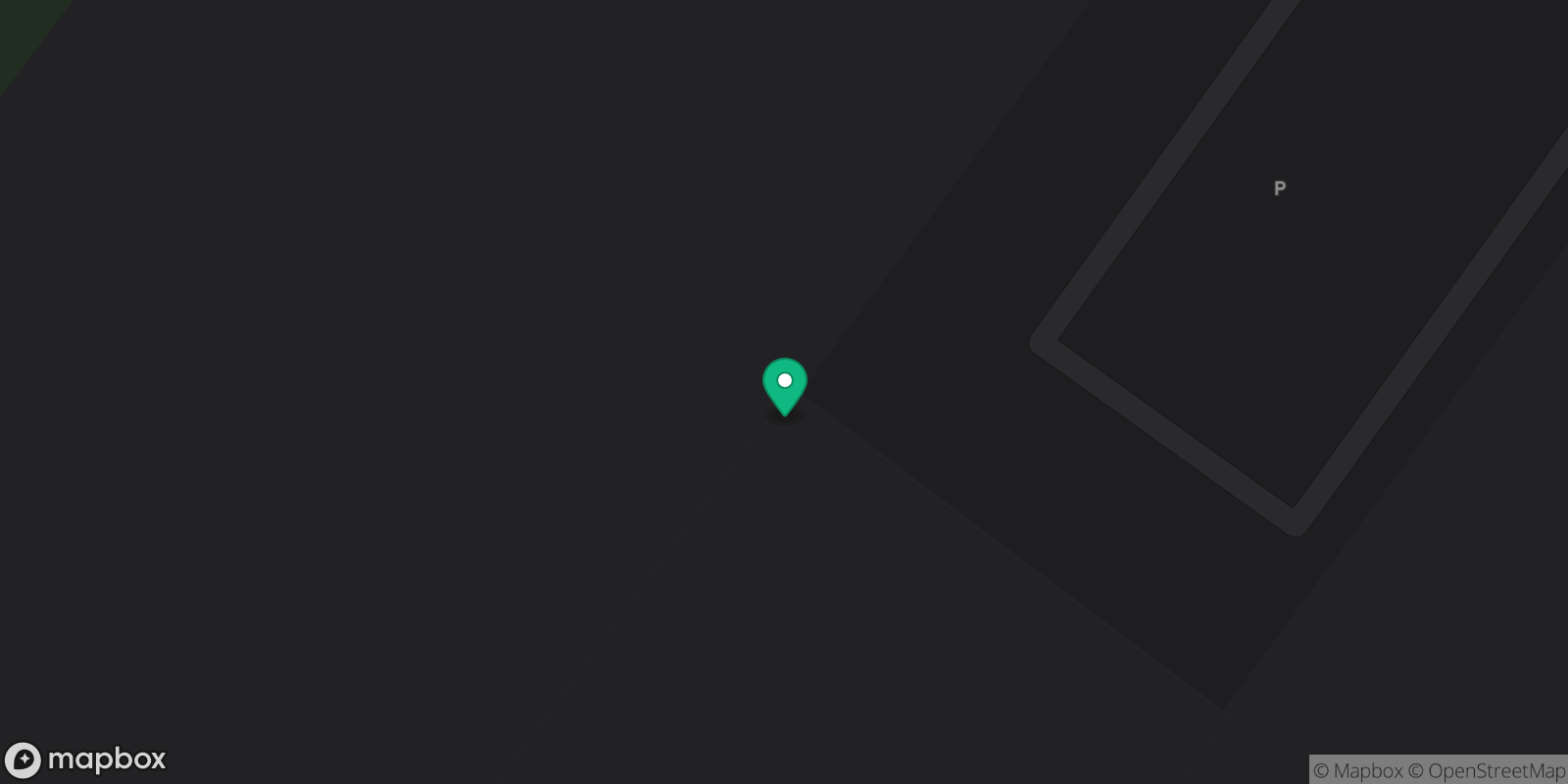 Map showing 1 destinations