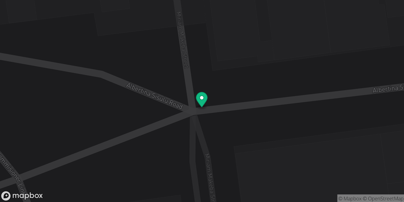 Map showing 1 destinations