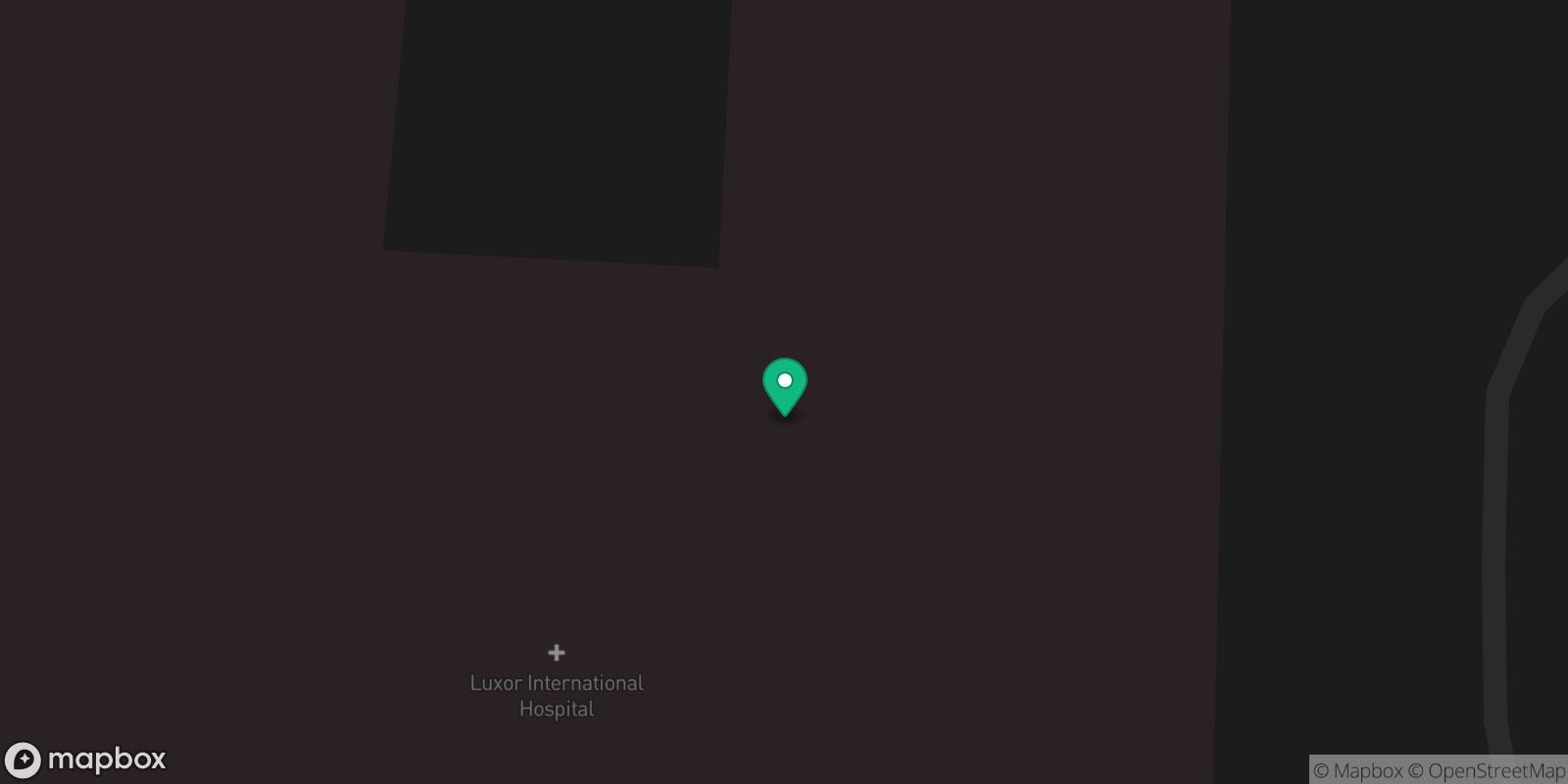 Map showing 1 destinations