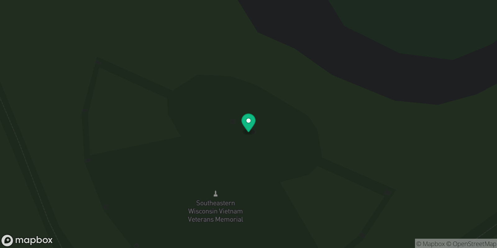 Map showing 1 destinations