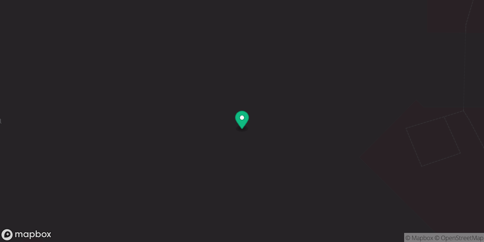 Map showing 1 destinations