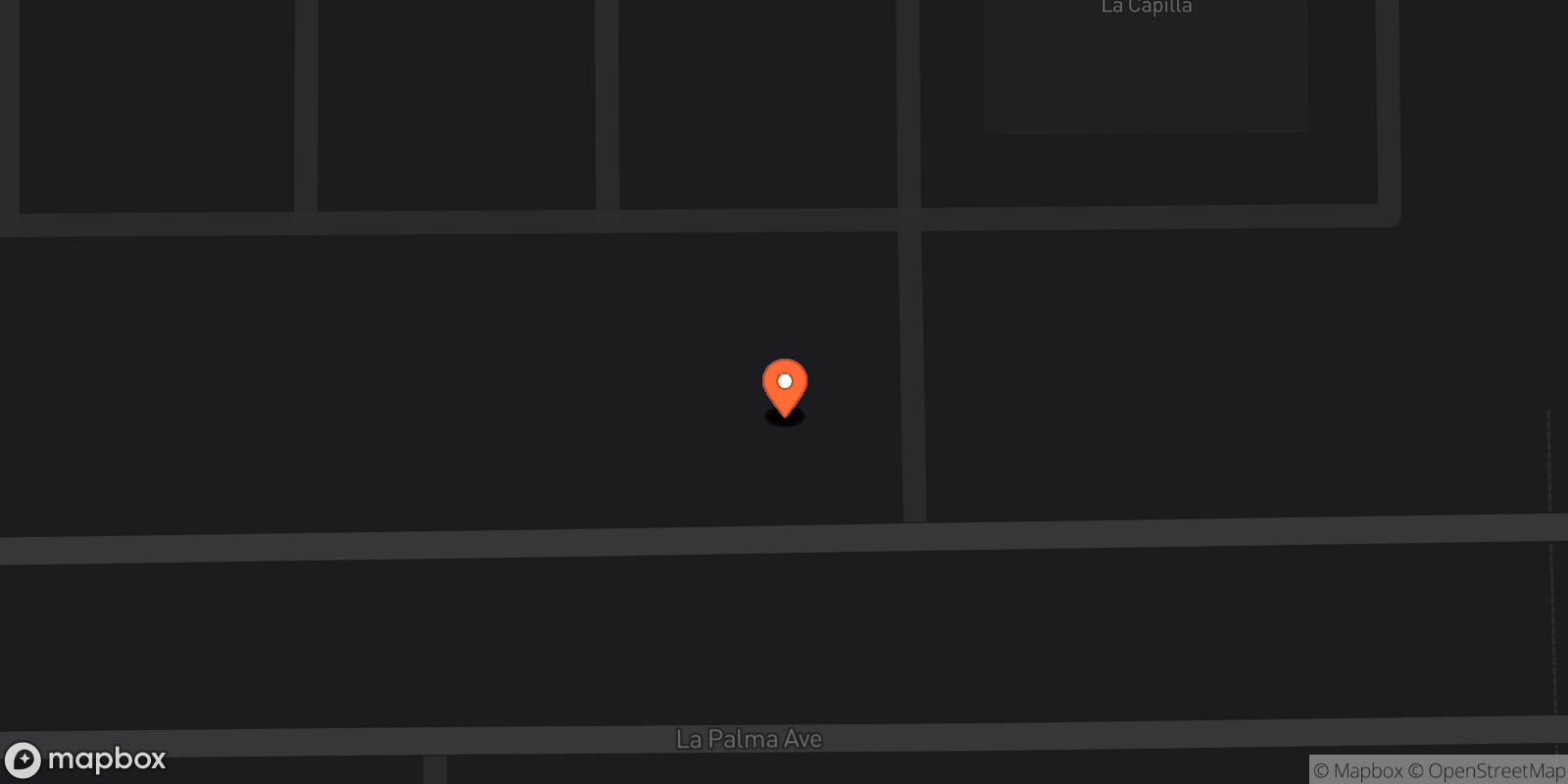 Map showing 10 locations