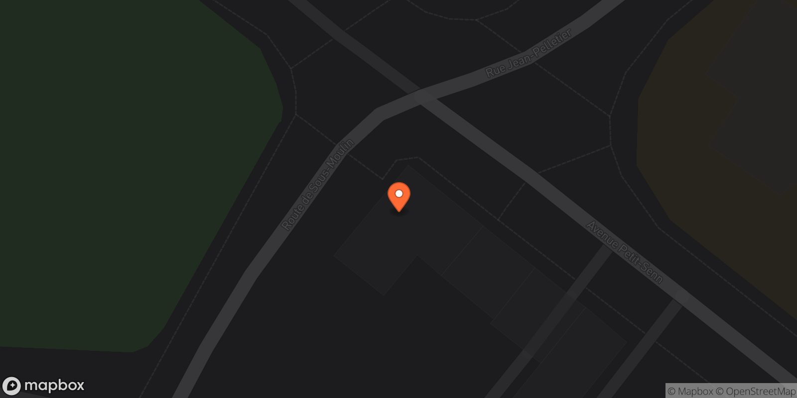 Map showing 1 locations