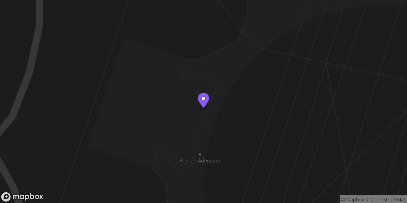 Map showing 1 locations