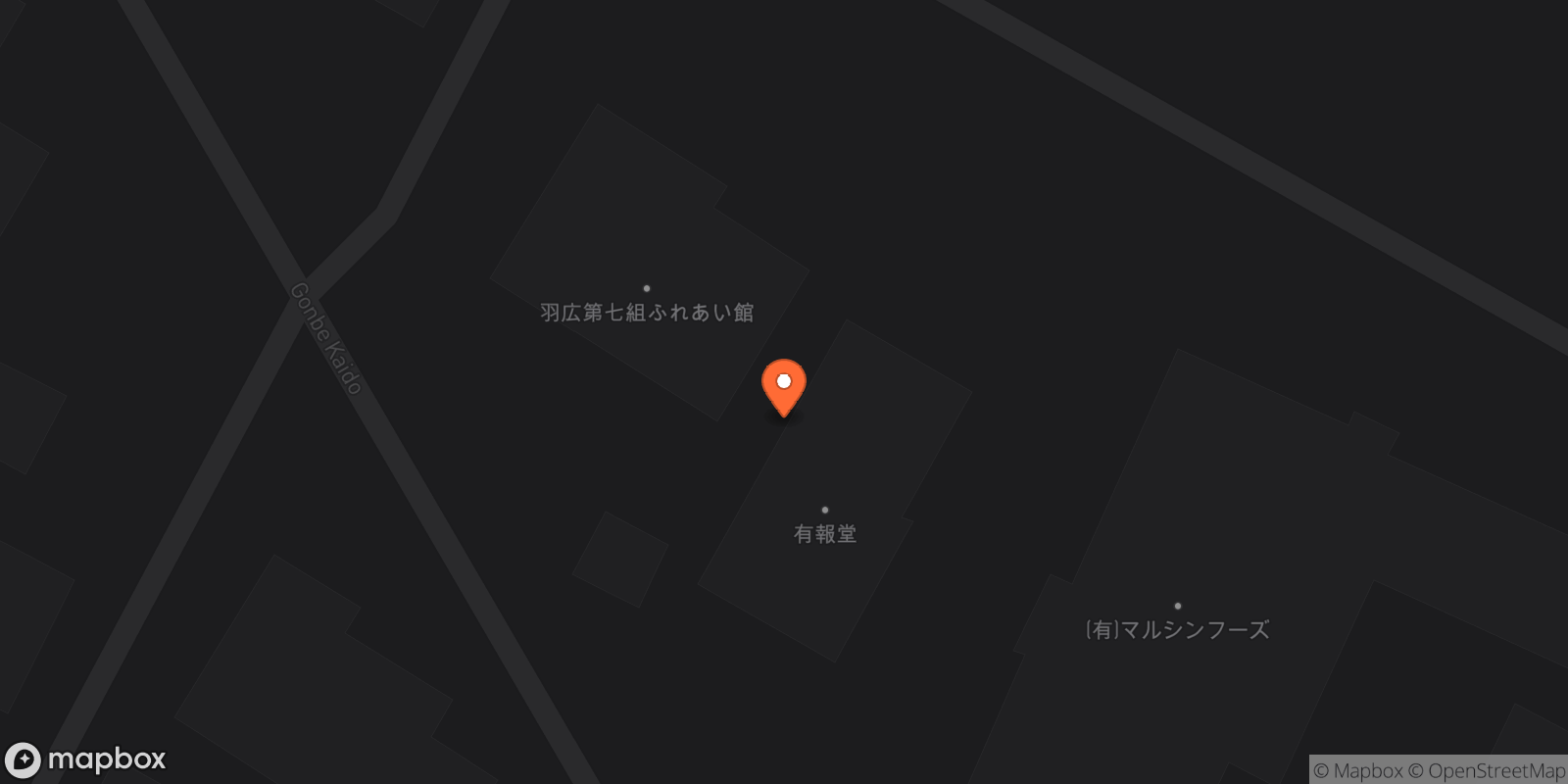 Map showing 1 locations