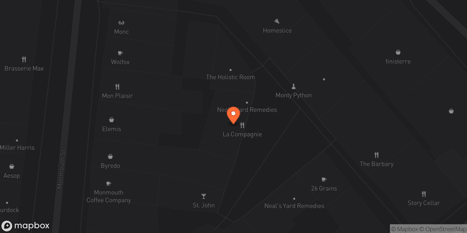 Map showing 1 locations