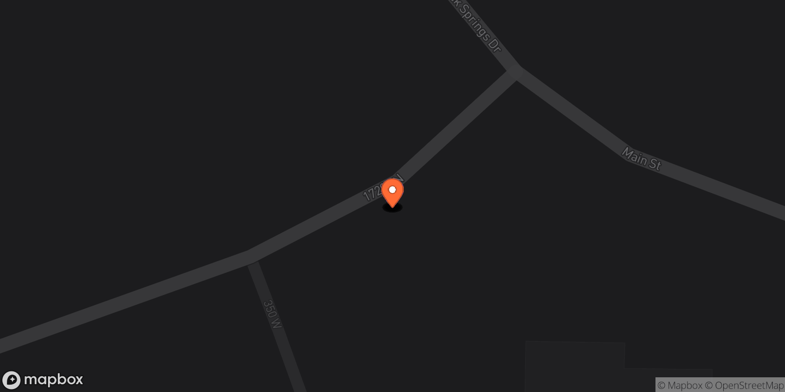 Map showing 10 locations