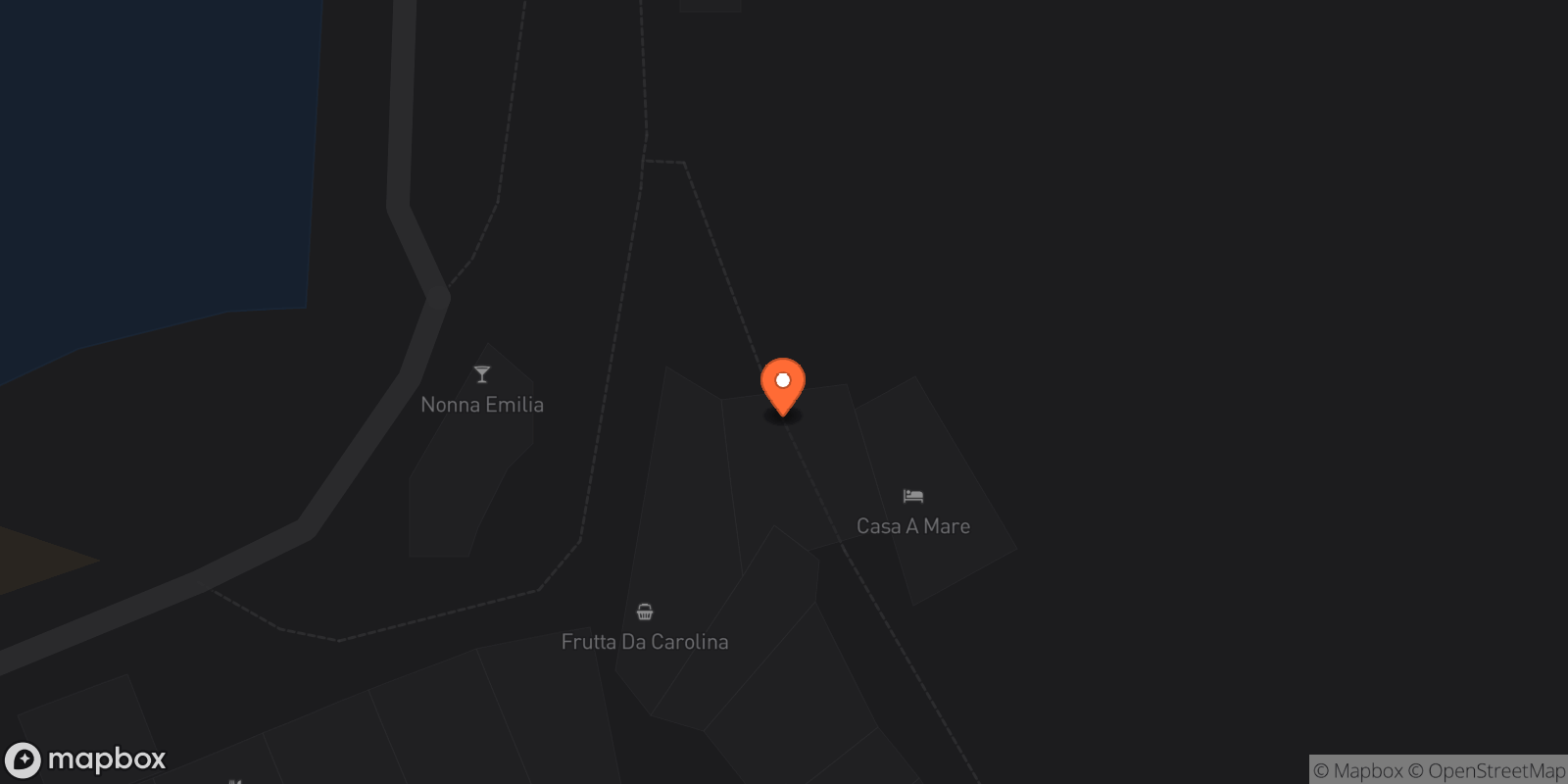 Map showing 2 locations