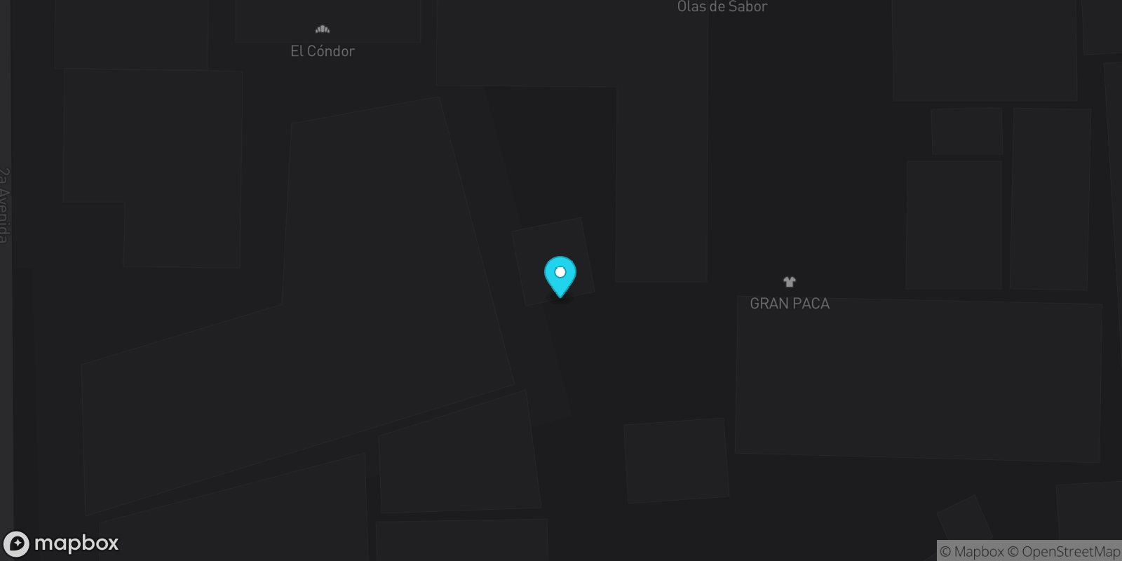 Map showing 1 locations