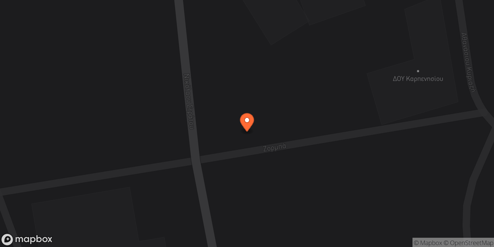 Map showing 1 locations