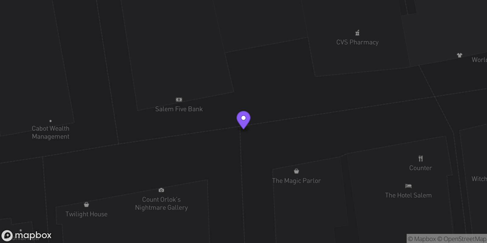 Map showing 1 locations
