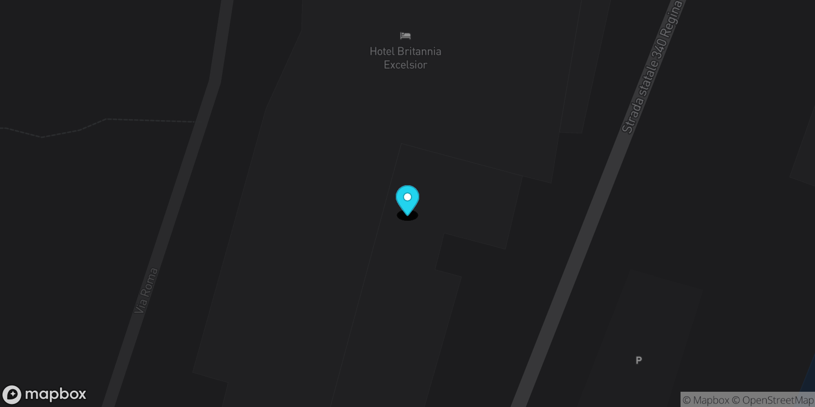 Map showing 25 locations