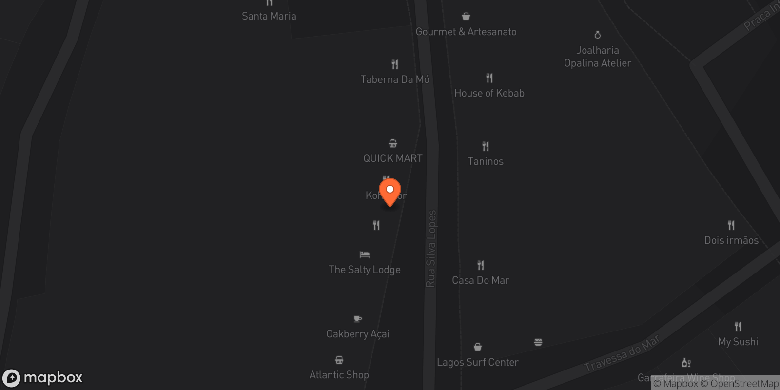 Map showing 1 locations