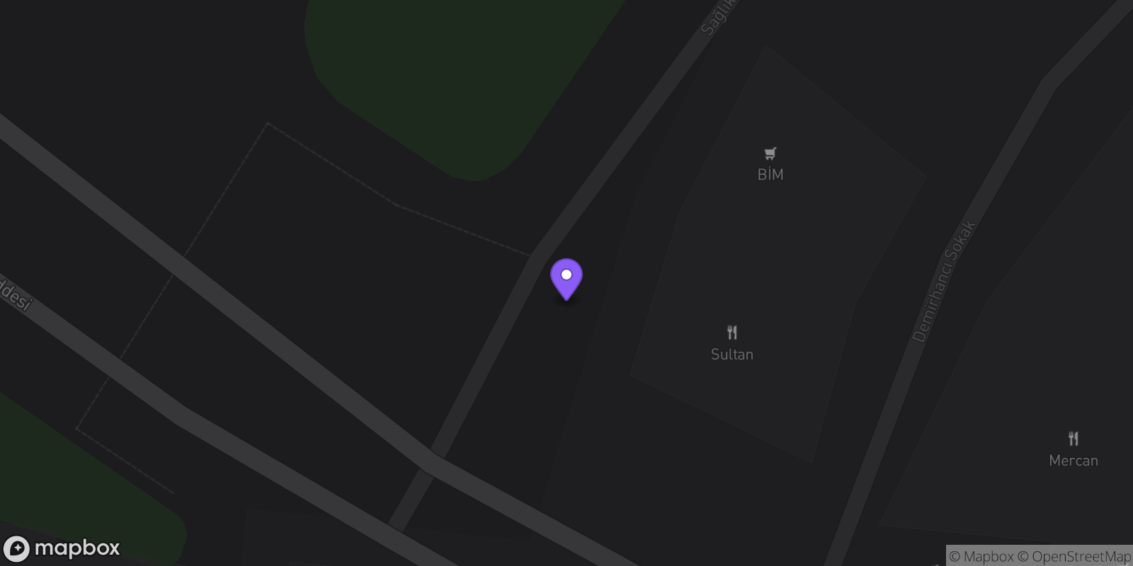 Map showing 1 locations