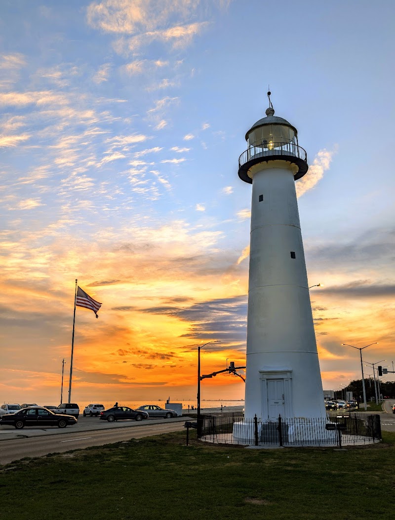 Biloxi Lighthouse & Biloxi Beachfront Walk